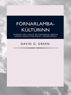cover image of Fórnarlambakúltúrinn